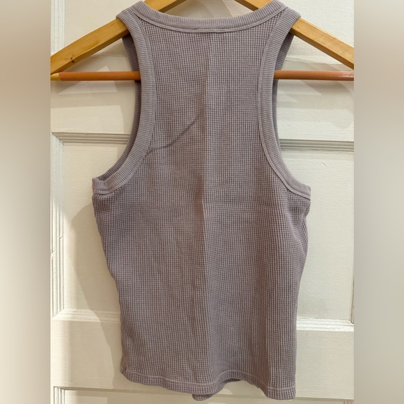 GOOD AMERICAN WAFFLE TANK - Picture 3 of 4